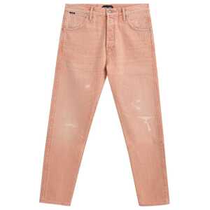 Tom Ford Pink Cotton Tapered Jean