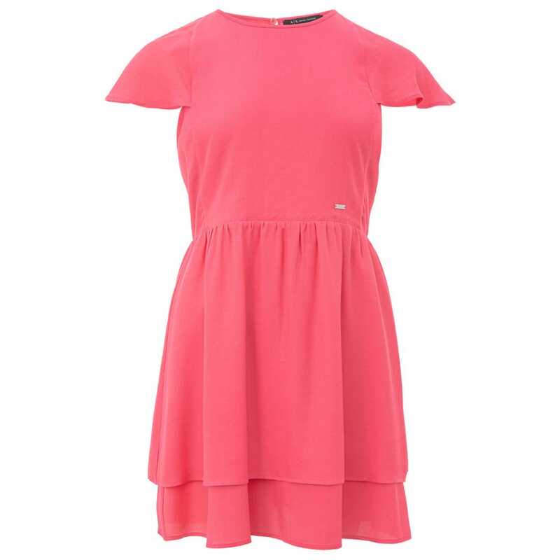 Armani Exchange Fuchsia Viscose Short, theFeinheit