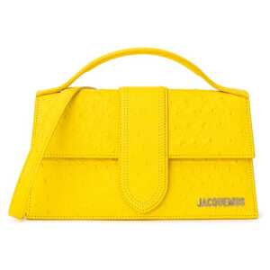 Jacquemus Yellow Leather Handbag