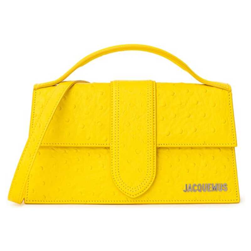 Jacquemus Yellow Leather Handbag, theFeinheit