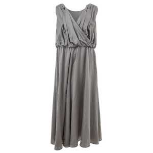 Lardini Gray Silk Long