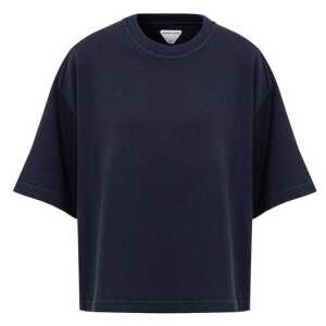 Bottega Veneta Blue Cotton T-Shirt