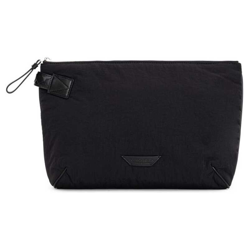 Bottega Veneta Black Nylon Clutch Bag, theFeinheit