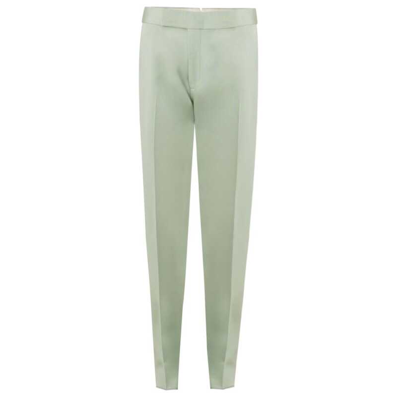 Tom Ford Green Viscose Chino Pant, theFeinheit