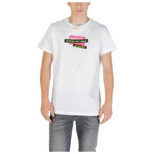 Diesel White Cotton T-Shirt