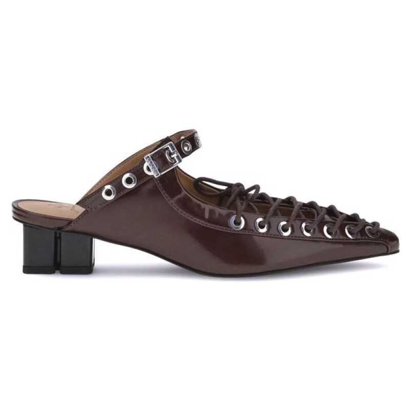 Ganni Oleatex laced Mules, theFeinheit