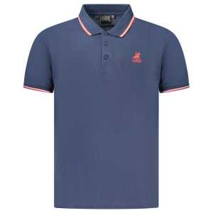U.S. Grand Polo Blue Cotton Men Polo Shirt
