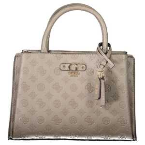 Guess Jeans Brown Polyethylene Handbag