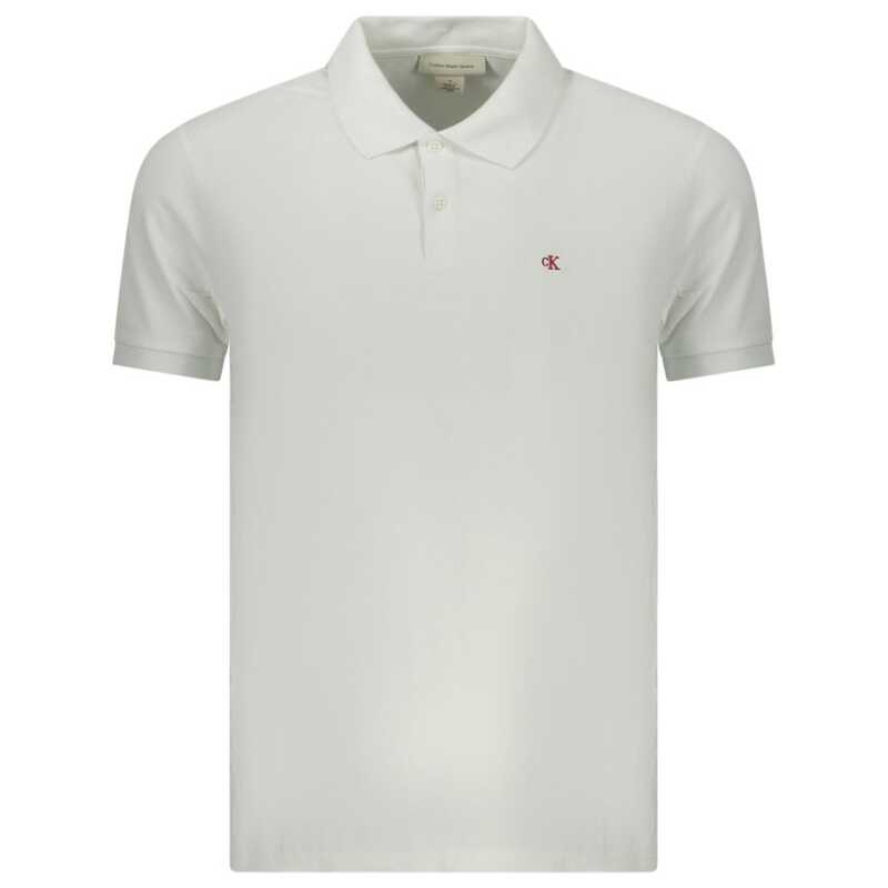 Calvin Klein White Cotton Polo Shirt, theFeinheit