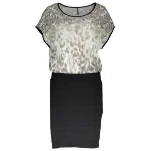 Guess Jeans Multicolor Elastane Dress