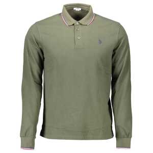 U.S. POLO ASSN. Green Cotton Polo Shirt