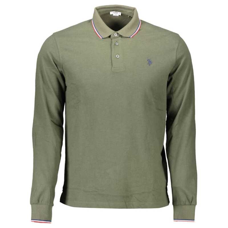 U.S. POLO ASSN. Green Cotton Polo Shirt, theFeinheit