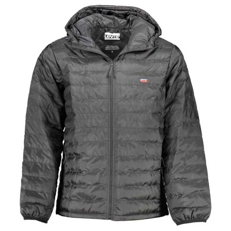 Levi&#8217;s Black Polyester Jacket, theFeinheit
