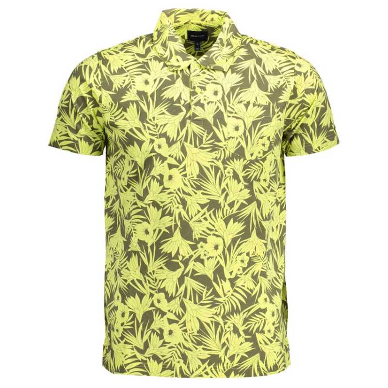Gant Yellow Cotton Polo Shirt, theFeinheit