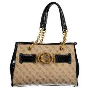 Guess Jeans Black Polyethylene Handbag