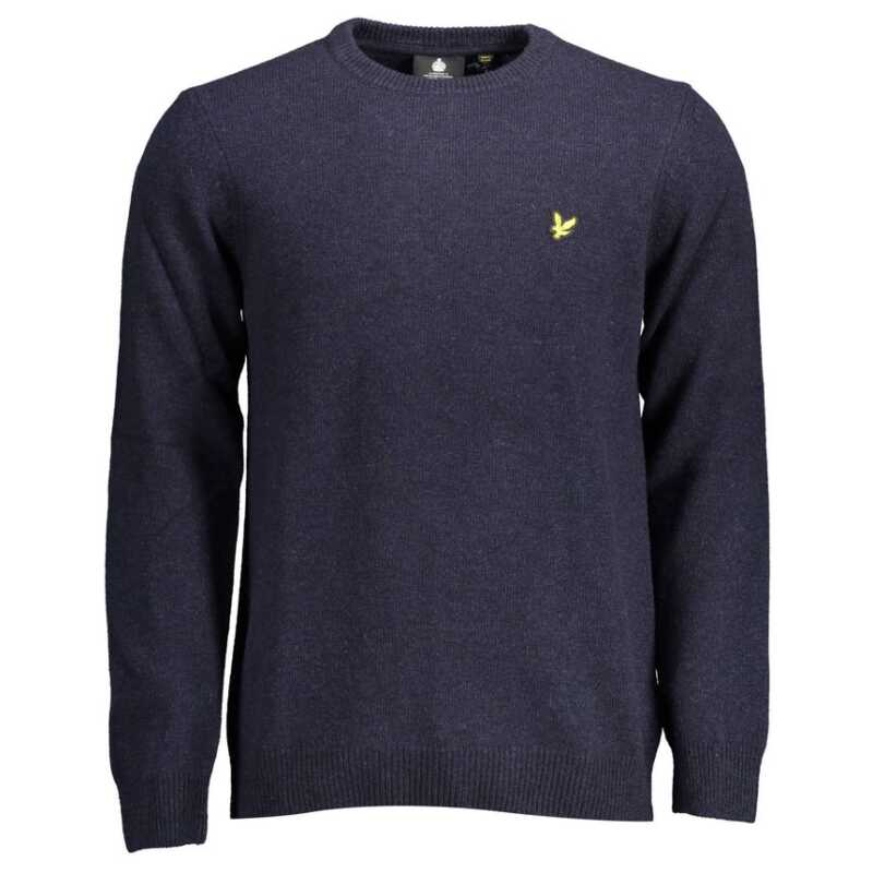 Lyle &amp; Scott Blue Wool Sweater, theFeinheit