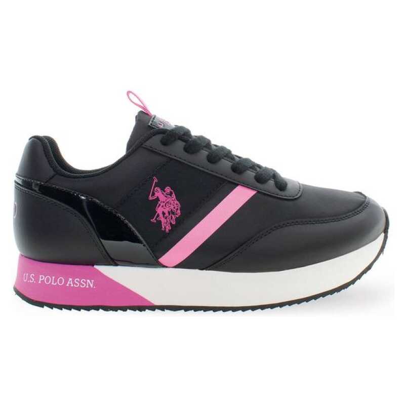 U.S. POLO ASSN. Black Polyester Sneaker, theFeinheit