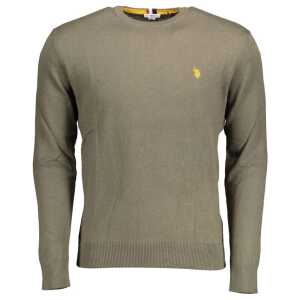 U.S. POLO ASSN. Green Cotton Sweater