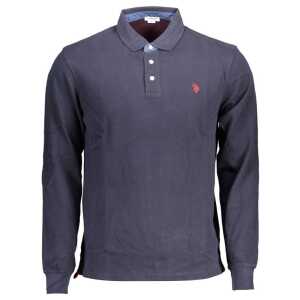 U.S. POLO ASSN. Blue Cotton Polo Shirt