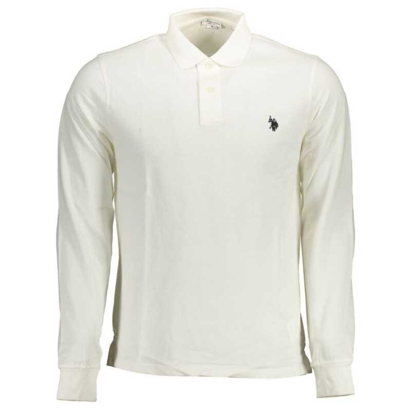 U.S. POLO ASSN. White Cotton Polo Shirt, theFeinheit
