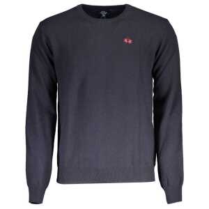 La Martina Blue Wool Sweater