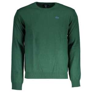 La Martina Green Wool Sweater