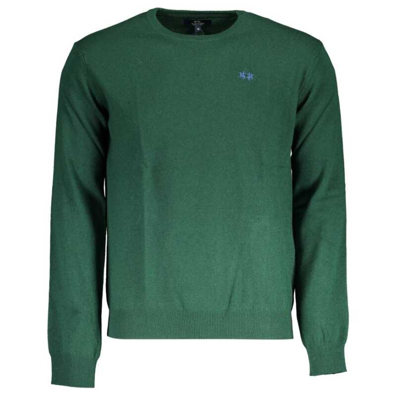 La Martina Green Wool Sweater, theFeinheit