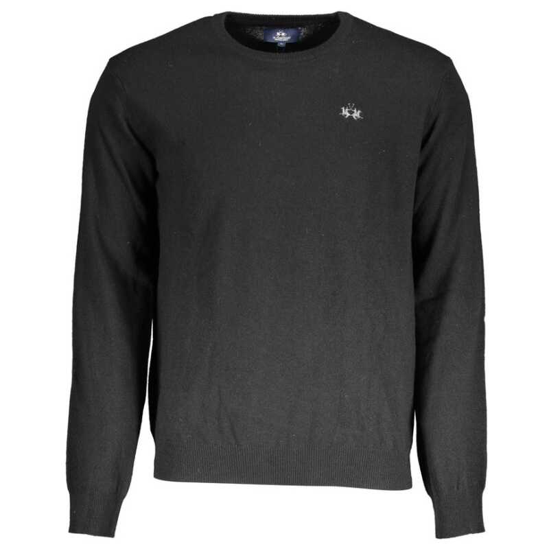 La Martina Black Wool Sweater, theFeinheit