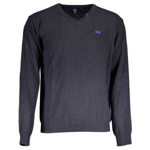 La Martina Blue Wool Sweater