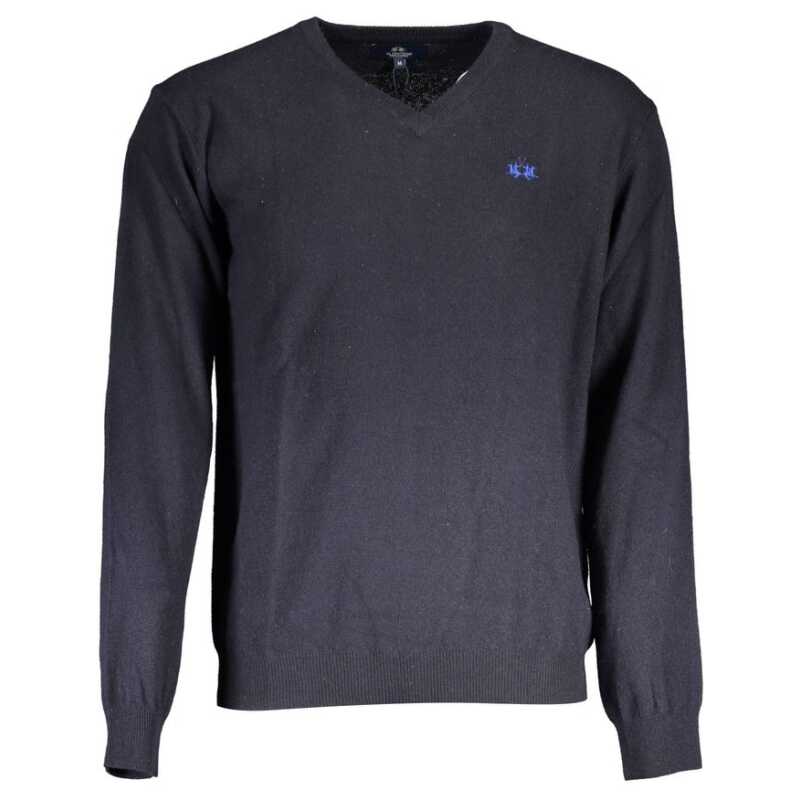 La Martina Blue Wool Sweater, theFeinheit