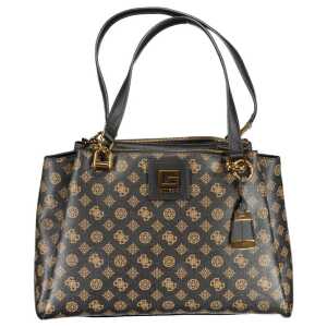 Guess Jeans Brown Polyethylene Handbag