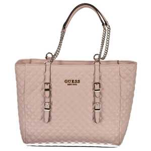 Guess Jeans Pink Polyethylene Handbag