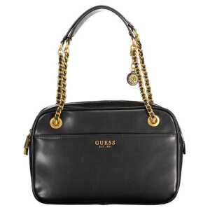 Guess Jeans Black Polyethylene Handbag