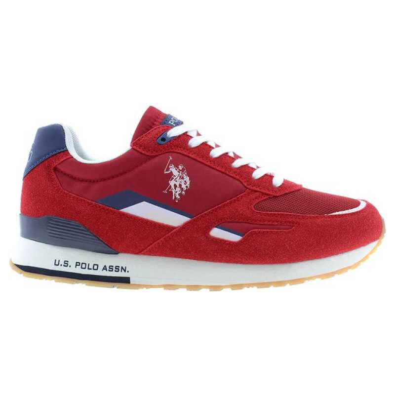 U.S. POLO ASSN. Red Polyester Sneaker, theFeinheit