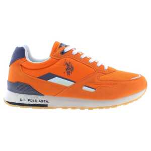 U.S. POLO ASSN. Orange Polyester Sneaker