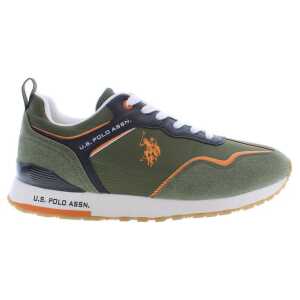 U.S. POLO ASSN. Green Polyester Sneaker
