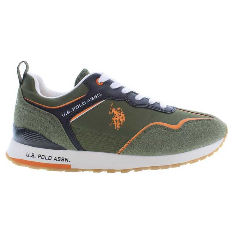 U.S. POLO ASSN. Green Polyester Sneaker, theFeinheit
