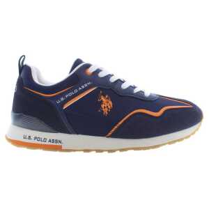 U.S. POLO ASSN. Blue Polyester Sneaker