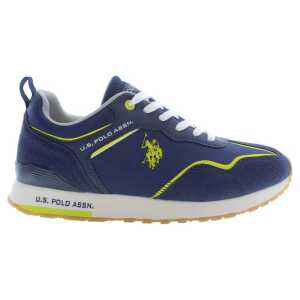 U.S. POLO ASSN. Blue Polyester Sneaker