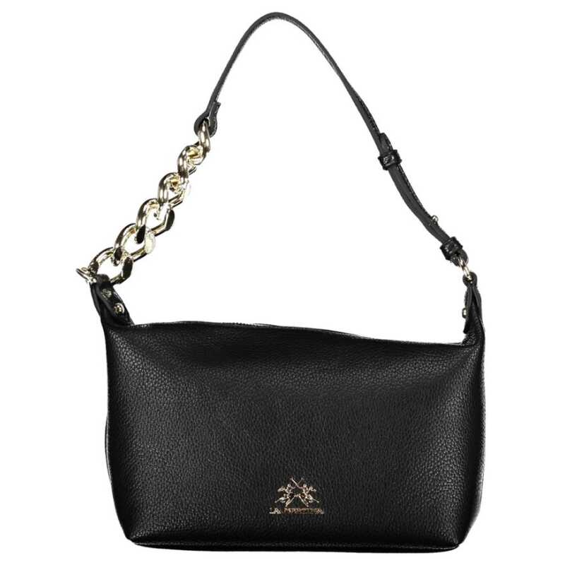 La Martina Black Polyethylene Handbag, theFeinheit