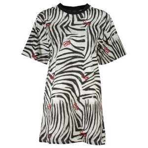 Cavalli Class Black Cotton Dress