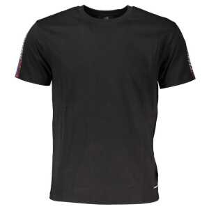 Cavalli Class Black Cotton T-Shirt