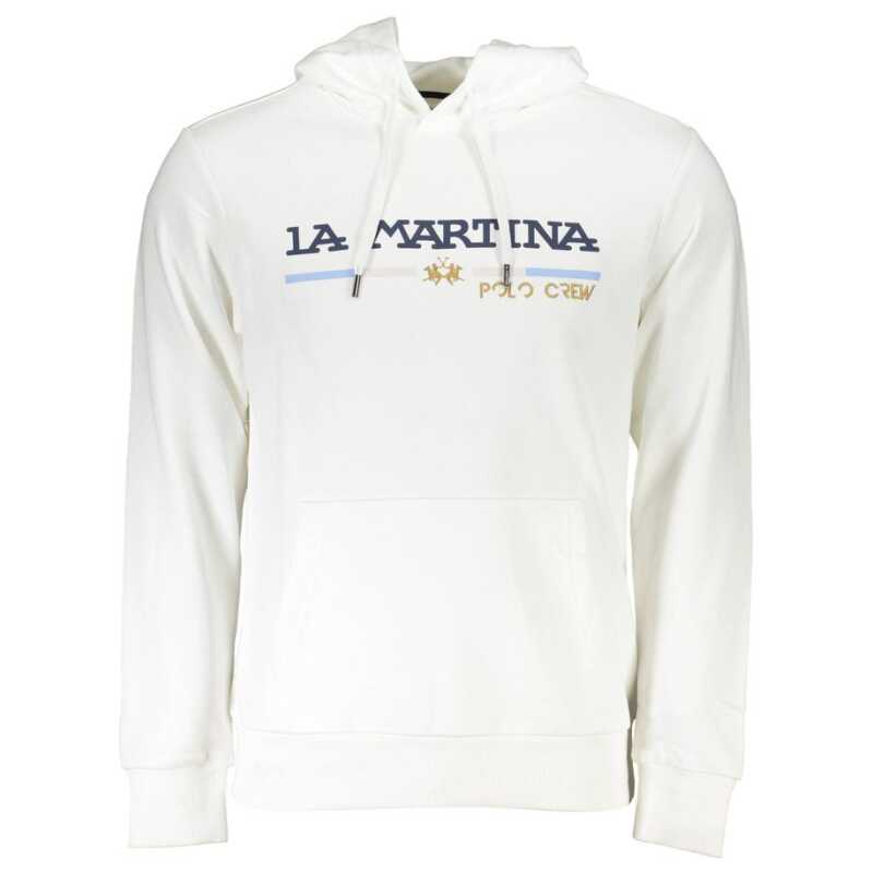 La Martina White Cotton Sweater, theFeinheit