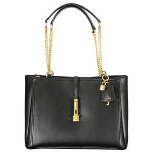 Guess Jeans Black Polyethylene Handbag