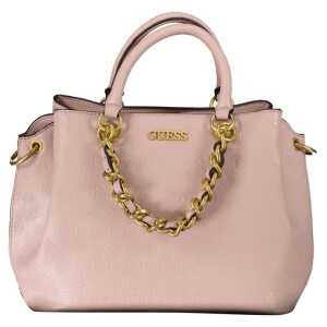 Guess Jeans Pink Polyethylene Handbag