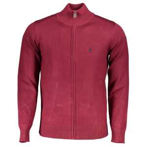 U.S. Grand Polo Red Nylon Sweater