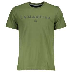 La Martina Green Cotton T-Shirt