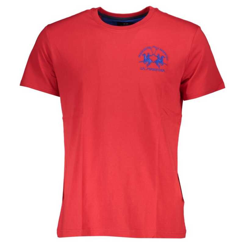 La Martina Red Cotton T-Shirt, theFeinheit