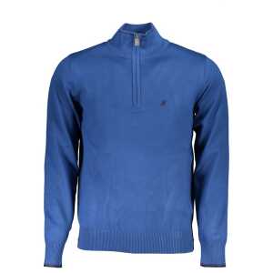 U.S. Grand Polo Blue Nylon Sweater