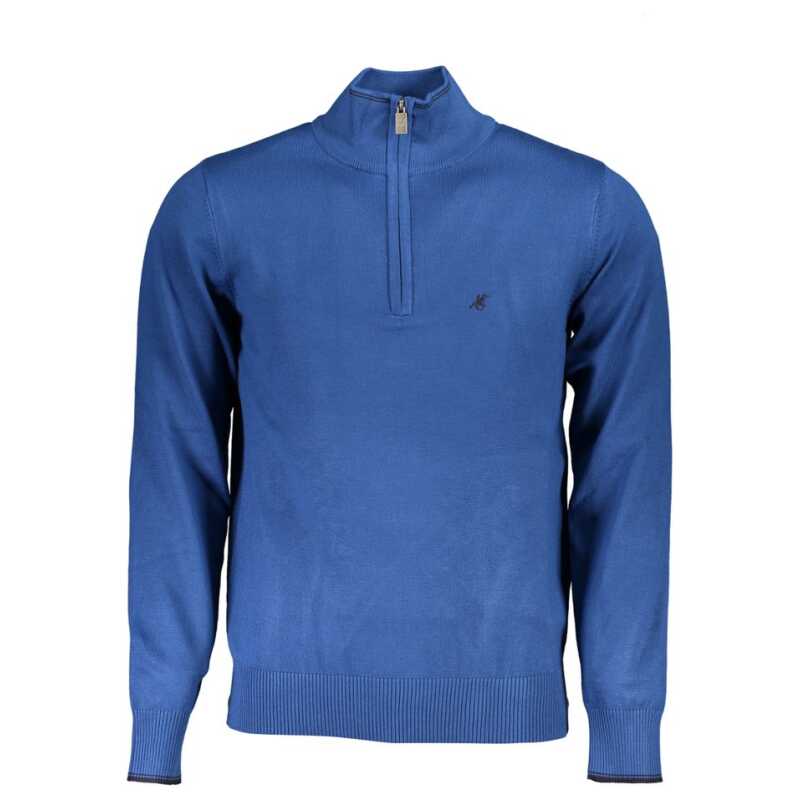 U.S. Grand Polo Blue Nylon Sweater, theFeinheit